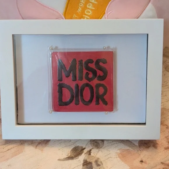 Miss Dior Notepad Shadowbox Display - Picture 2 of 8